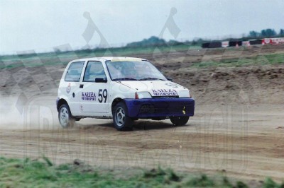30. Paweł Kałuża - Fiat Cinquecento.   (To zdjęcie w pełnej rozdzielczości możesz kupić na www.kwa-kwa.pl )