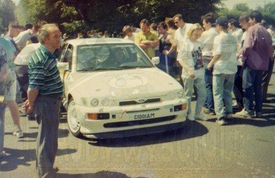 6. Ford Escort Cosworth RS załogi Stoyan Kolev i Roumen Manolov.   (To zdjęcie w pełnej rozdzielczości możesz kupić na www.kwa-kwa.pl )