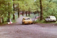 96. Mikael Sundstrom i Jakke Honkanen - Mazda 323 Familia Turbo 4wd.   (To zdjęcie w pełnej rozdzielczości możesz kupić na www.kwa-kwa.pl )
