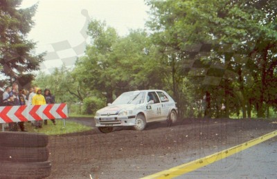 33. Jakub Golec i Tomasz Płaczek - Peugeot 106 Rallye   (To zdjęcie w pełnej rozdzielczości możesz kupić na www.kwa-kwa.pl )
