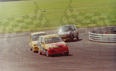 40. Nr.30.Małgorzata Serbin, nr.32.Tomasz Oleksiak - Fiaty Cinquecento Sporting.   (To zdjęcie w pełnej rozdzielczości możesz kupić na www.kwa-kwa.pl )