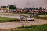 97. Adam Polak i Leszek Kuzaj - Toyoty Celica GT4, Bohdan Ludwiczak - Ford Escort Cosworth RS.   (To zdjęcie w pełnej rozdzielczości możesz kupić na www.kwa-kwa.pl )