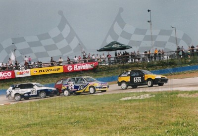 35. Nr.502.Michał Kunicki, nr.515.Piotr Trzciński - Suzuki Swift, nr.516.Piotr Tyszkiewicz - Peugeot 106 XSi  (To zdjęcie w pełnej rozdzielczości możesz kupić na www.kwa-kwa.pl )