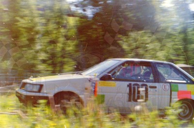 76. Marek Gieruszczak i Maciej Maciejewski - Toyota Corolla GT.   (To zdjęcie w pełnej rozdzielczości możesz kupić na www.kwa-kwa.pl )