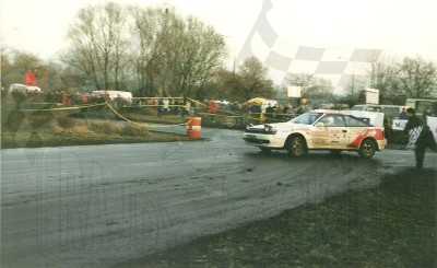 45. Krzysztof Hołowczyc i Robert Burchard - Toyota Celica GT4.   (To zdjęcie w pełnej rozdzielczości możesz kupić na www.kwa-kwa.pl )