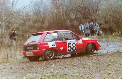 54. Antoni Kuźniar i Dariusz Dudkowiak - Opel Corsa GSi.   (To zdjęcie w pełnej rozdzielczości możesz kupić na www.kwa-kwa.pl )