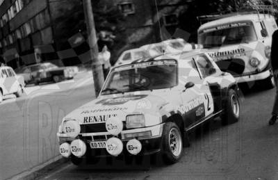 5. Attila Ferjancz i Kalman Toth - Renault 5 Turbo  (To zdjęcie w pełnej rozdzielczości możesz kupić na www.kwa-kwa.pl )