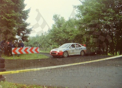 10. Jarosław Pineles i Jarosław Dragon - Mitsubishi Lancer Evo IV   (To zdjęcie w pełnej rozdzielczości możesz kupić na www.kwa-kwa.pl )
