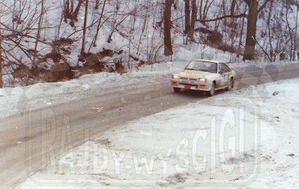 5. Wiesław Stec i Artur Skorupa - Opel Manta GTE.   (To zdjęcie w pełnej rozdzielczości możesz kupić na www.kwa-kwa.pl )
