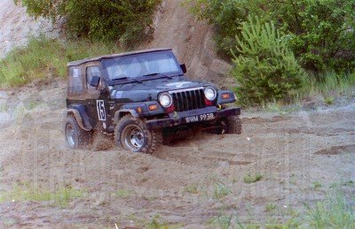 39. Jerzy Wikowicz i Ludwik Wikowicz - Jeep Wrangler 4000  (To zdjęcie w pełnej rozdzielczości możesz kupić na www.kwa-kwa.pl )