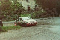 138. Zenon Sawicki i Dariusz Dekuczyński - Ford Sierra Saphire Cosworth RS.   (To zdjęcie w pełnej rozdzielczości możesz kupić na www.kwa-kwa.pl )