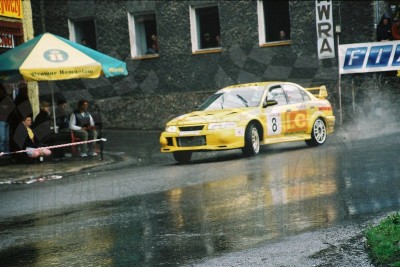 74. Mariusz Stec i Zbigniew Gruszka - Mitsubishi Lancer Evo VI  (To zdjęcie w pełnej rozdzielczości możesz kupić na www.kwa-kwa.pl )