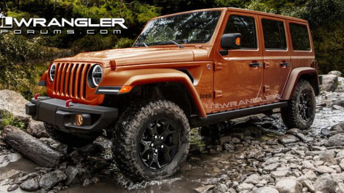 Jeep Wrangler - pierwsze wycieki i wizje