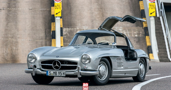 Mercedes 300SL - klasyk niepowtarzalny
