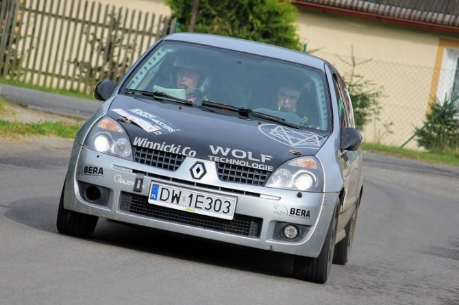 Wrocławskie Wilki na rajdowych drogach Tarmacka