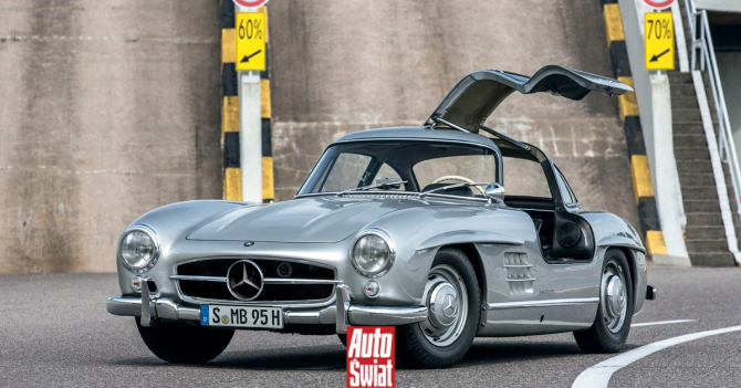 Mercedes 300SL - klasyk niepowtarzalny
