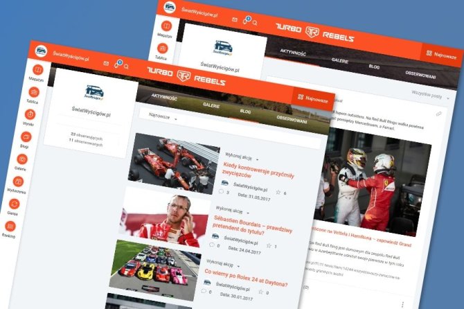 ŚwiatWyścigów.pl jest na TurboRebels
