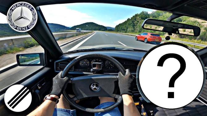 Ile wyciągnie 72-konny Mercedes 190D na autostradzie?
